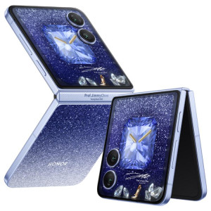 Honor Magic V Flip2, 16 Go + 1 To, 6,82 pouces + 4,0 pouces MagicOS 9.0.1 Android 15 Snapdragon 8 Gen 3 Octa Core, Réseau : 5G, NFC, OTG (Bleu) SH843L1984-20